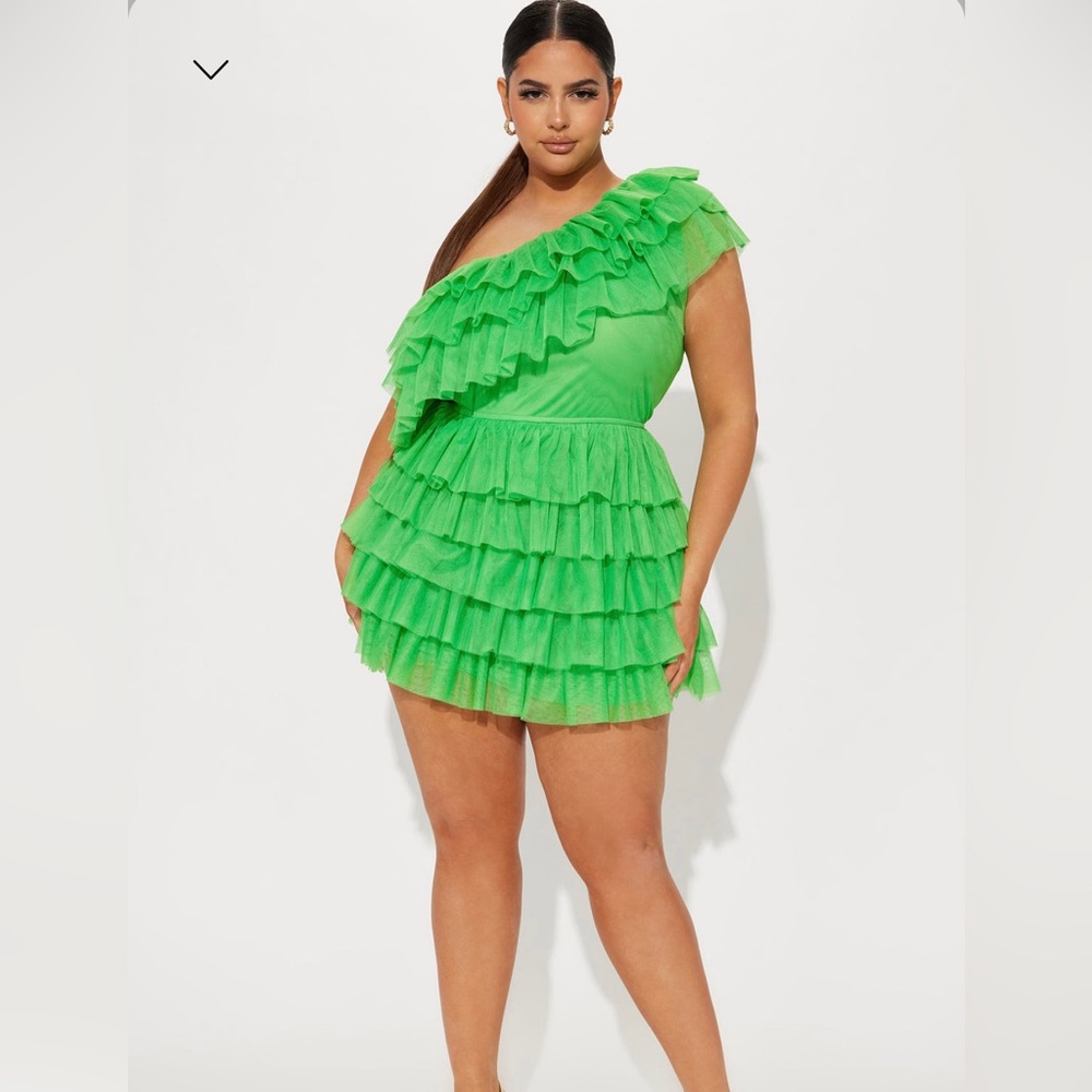 Fashion Nova “About Time” tulle mini dress